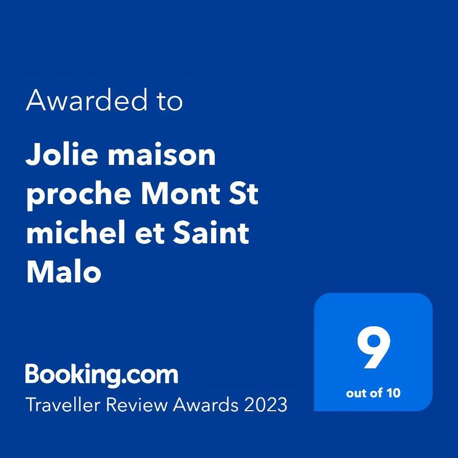 Jolie Maison Proche Mont St Michel Et Saint Malo Льо Вивие-сюр-Мер Екстериор снимка